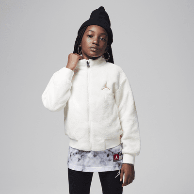 Jordan Big Kids' Jumpman High Pile Jacket. Nike.com